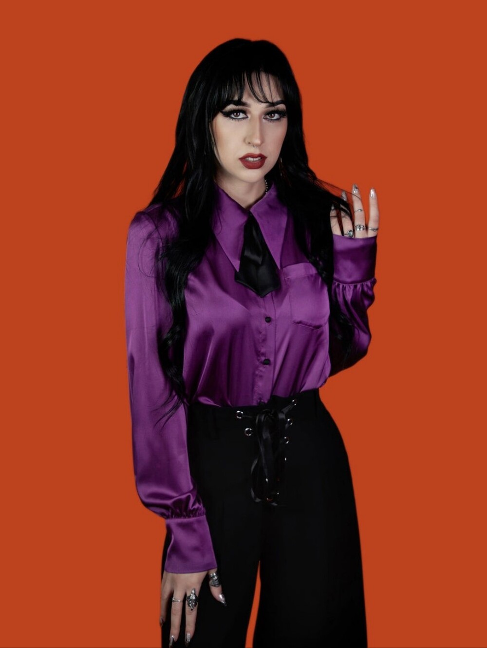 Lively Ghosts Lunar Moth Button-Down Shirt